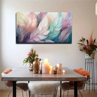 Fantastic Colorful Leaves Wall Art Canvas Office Home Room Framed 120x60cm