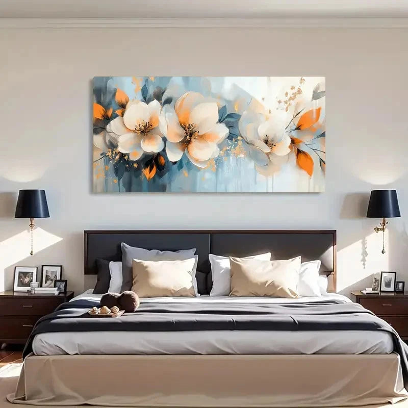 Modern Beige Neutral Texture Wall Art Canvas Office Home Room Framed 120x60cm
