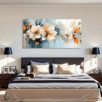 Modern Beige Neutral Texture Wall Art Canvas Office Home Room Framed 120x60cm