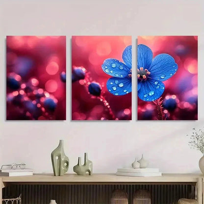 3pcs Scorpion Grasses Flower Garden Perfect Wall Art Set Canvas Framed 60x90cm - High Quality Print 100% Australian Made Wall Canvas Ready to Hang