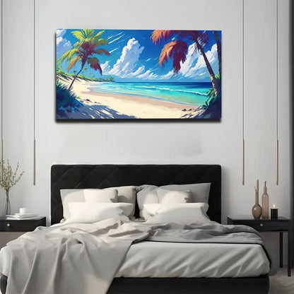 Coast Cool Breeze Blowing Wall Art canvas office home room framed 120x60cm