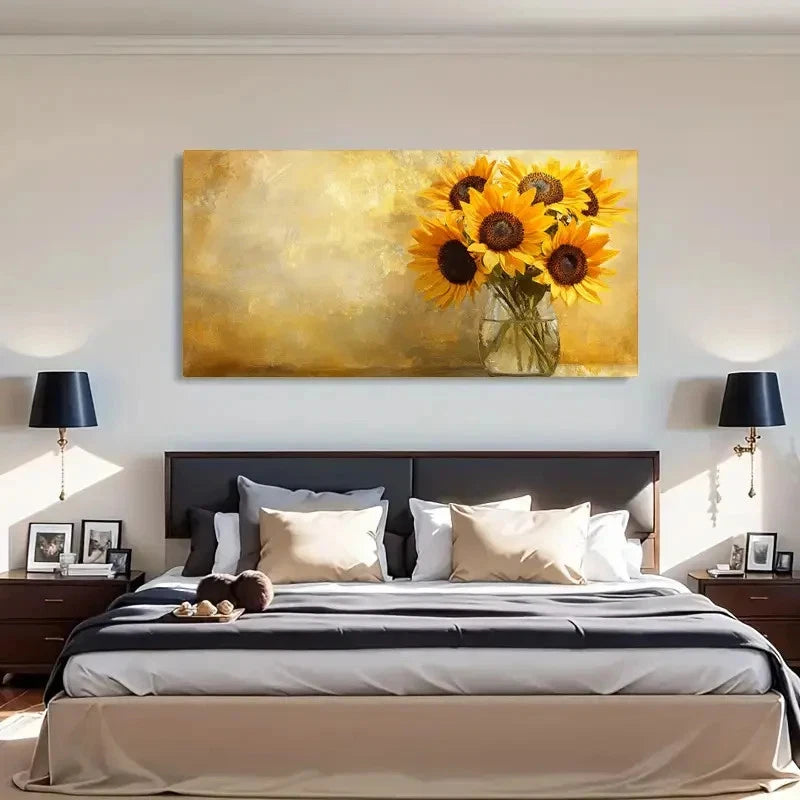 Waterfall Red Autumn Trees Landscape Wall Art Canvas Office Home Room Framed 120x60cm - Bella Home Decor