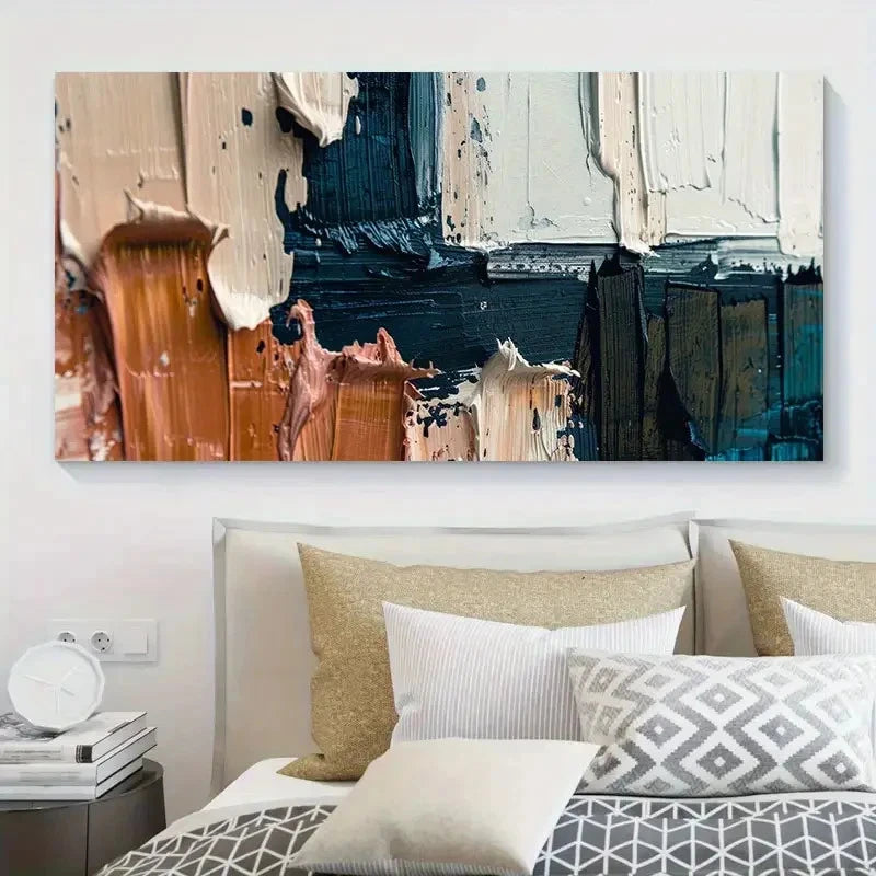 Home Painting An Abstract Wall Art Canvas Office Home Room Framed 120x60cm