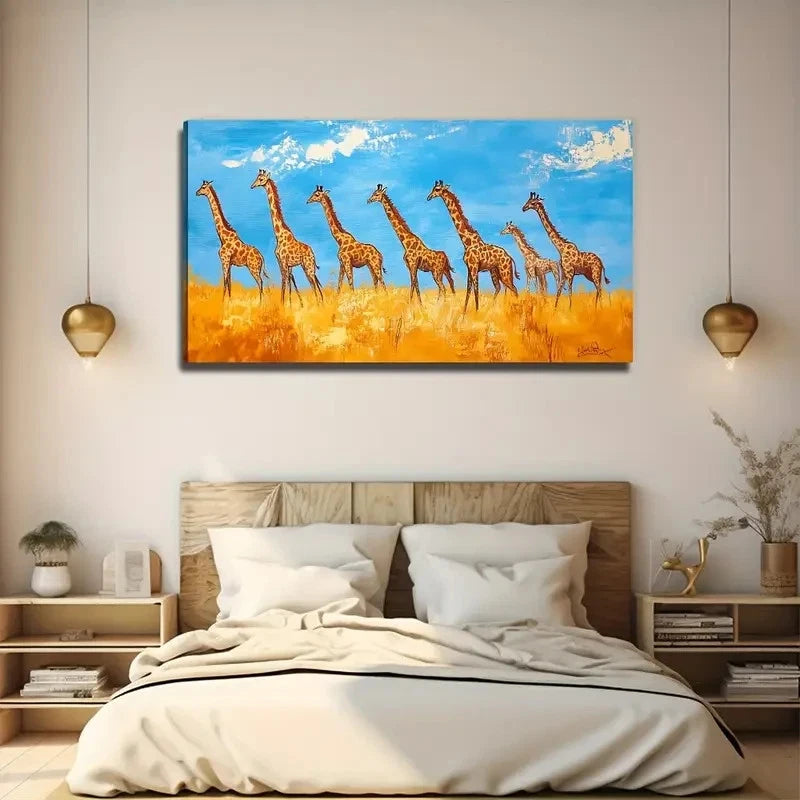 Countryside Decoration Wall Art Canvas Office Home Room Framed 120x60cm