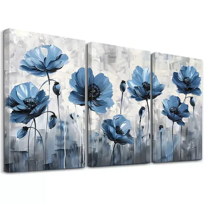 3pcs Modern Botanical Painting Canvas Unframed - High Quality Print 100% Australian Made Wall Canvas