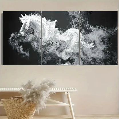 3pcs Modern Minimalist Unique Home Decor Wall Art Set Canvas Framed 50x70cm - High Quality Print 100% Australian Made Wall Canvas Ready to Hang