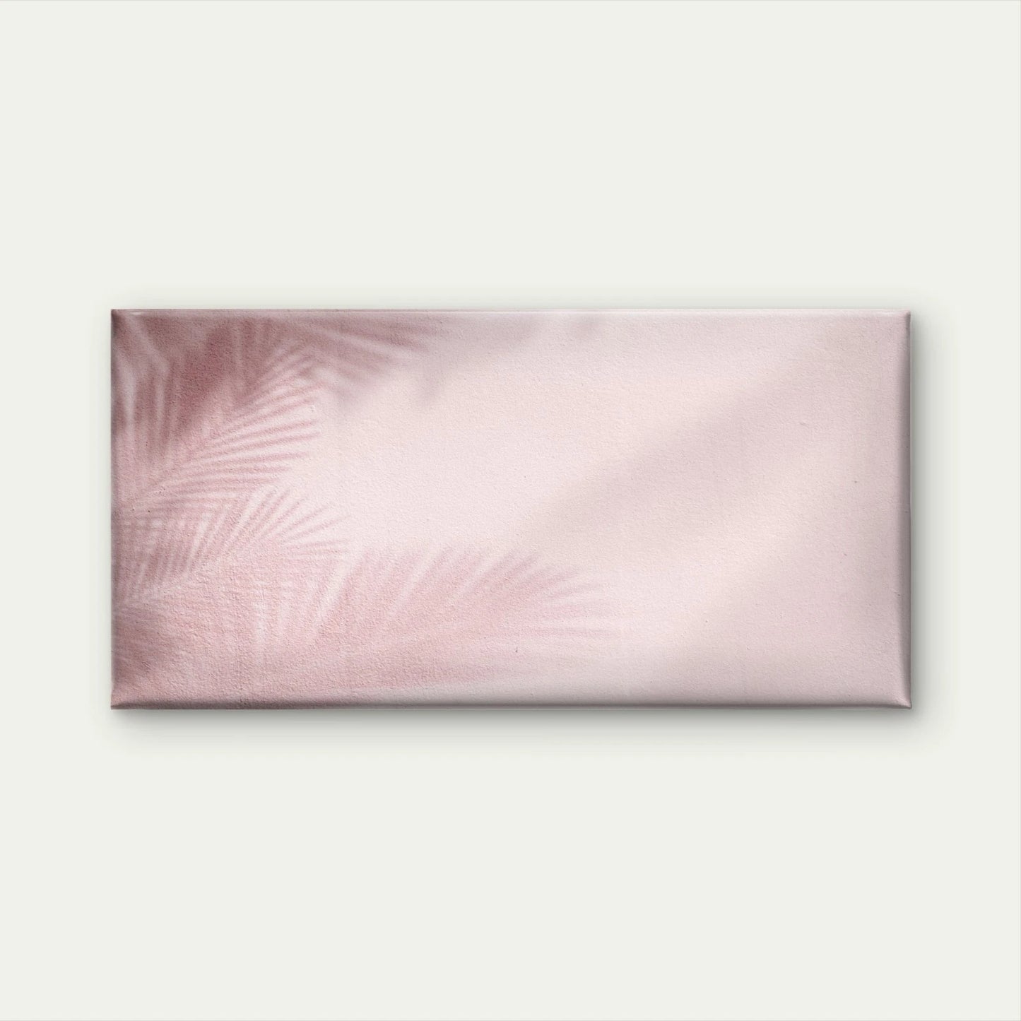 Pink Background With Palm Tree Wall Art Canvas Office Home Room Framed 120x60cm - Bella Home Decor