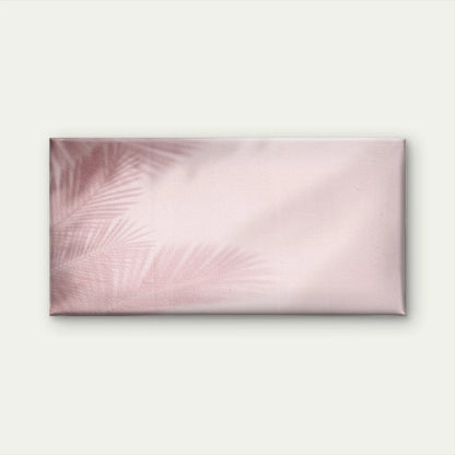Pink Background With Palm Tree Wall Art Canvas Office Home Room Framed 120x60cm - Bella Home Decor