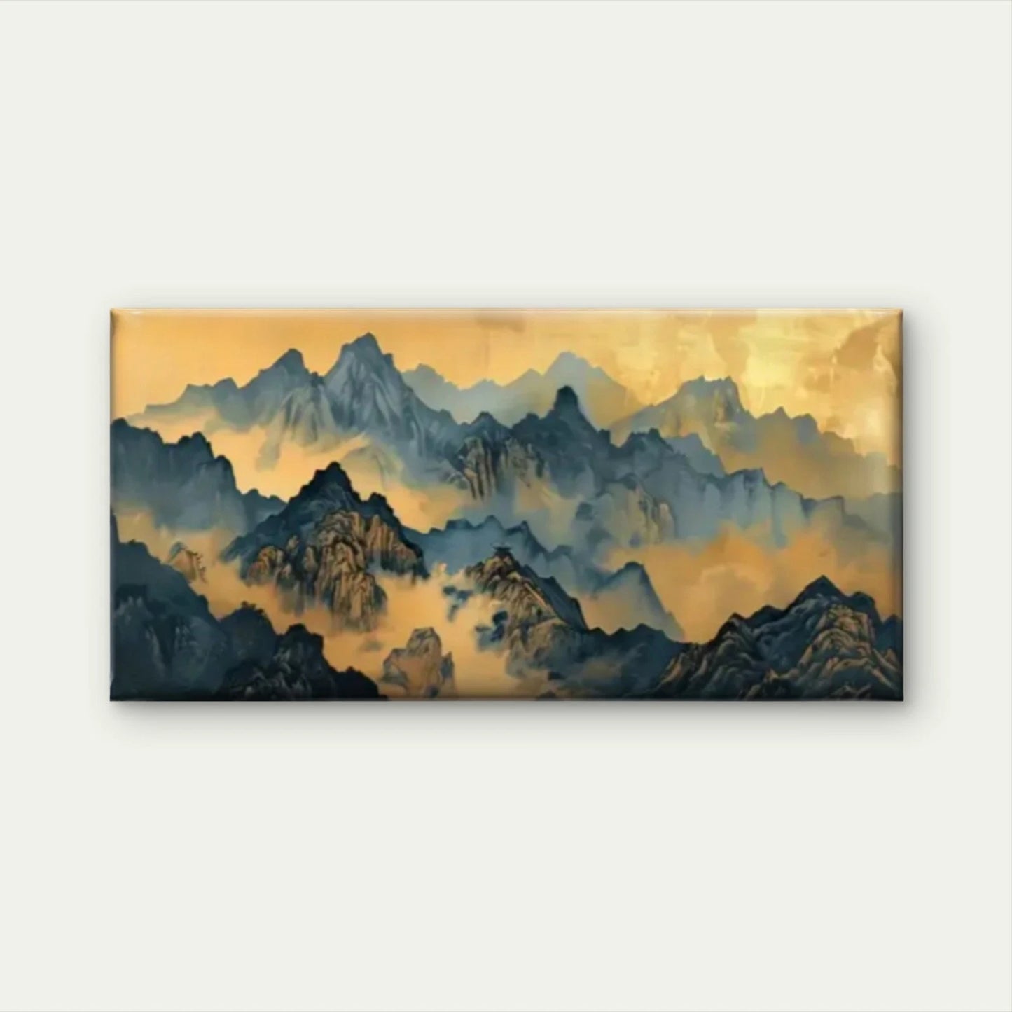 Clouds Sky Abstract Nature Wall Art Canvas Office Home Room Framed 120x60cm