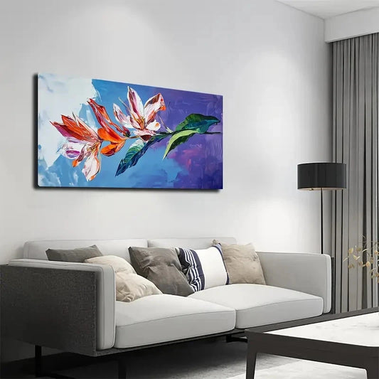 Modern Minimalist Watercolor Wall Art canvas office home room framed 120x60cm
