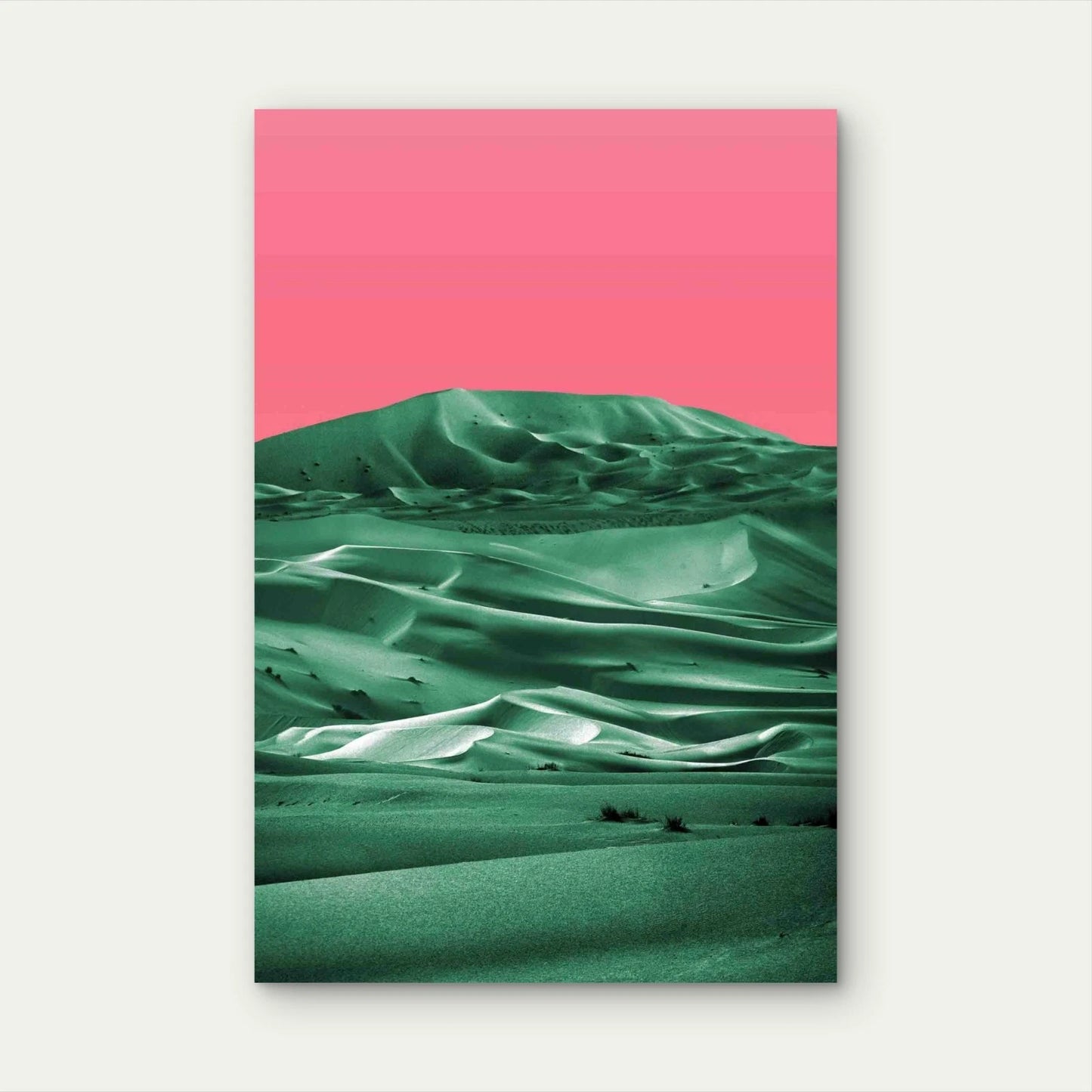 Bright Pop Nature Landscape Metal Print Ready to Hang