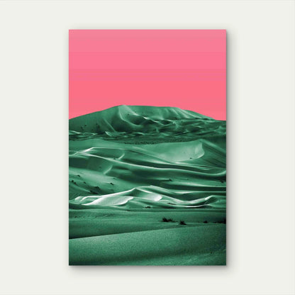 Bright Pop Nature Landscape Metal Print Ready to Hang