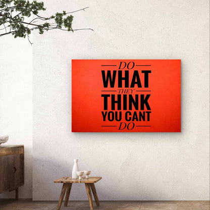 Fitness Inspirational Motivation Quote 5mm Plastic Poster Ready to Hang 90x60cm