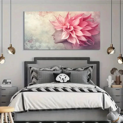 Huge Aesthetic Painting Wall Art Canvas Office Home Room Framed 120x60cm