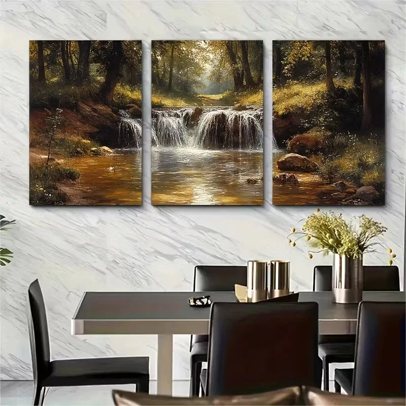 3pcs John Everett Millais Dew Drenched Furze Metal Print Ready to Hang Art