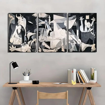 3pcs Aesthetic Choice Abstract Art Style Poster Metal Print Ready to Hang Art