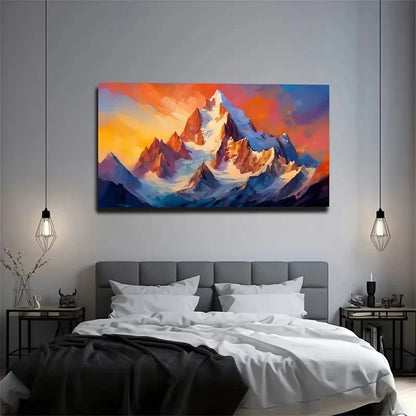 Modern Bohemian Art Deco Mount Wall Art Canvas Office Home Room Framed 120x60cm