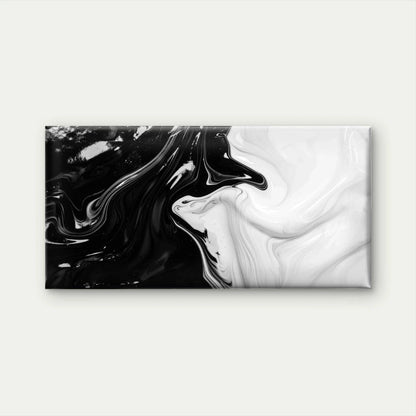 Black and White Abstract Wall Art Canvas Office Home Room Framed 120x60cm