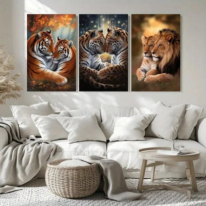3pcs Painting with three panels Wall Art Set Canvas Framed 40x60cm - High Quality Print 100% Australian Made Wall Canvas Ready to Hang
