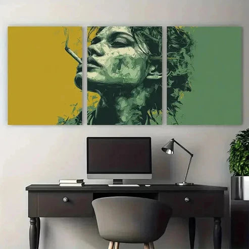 3pcs Defund Big Pharma Comfort Colors Perfect Wall Art Canvas Unframed – High Quality Print 100% Australian Made Wall Canvas - Bella Home Decor