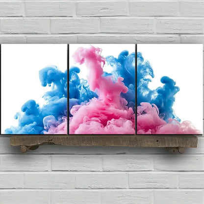 3pcs Modern Abstract Beautiful Lines Metal Print Ready to Hang Art - Bella Home Decor