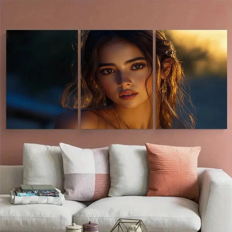 3pcs Bonita Alderete Women Illustration Metal Print Ready to Hang Art