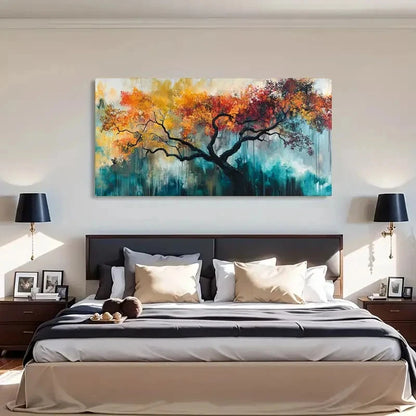 Natural Scenery Abstract Wall Art Canvas Office Home Room Framed 120x60cm