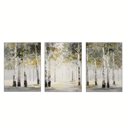 3pcs Triptych Seascape Painting Beach  Wall Art Set Canvas Framed 50x70cm - High Quality Print 100% Australian Made Wall Canvas Ready to Hang - Bella Home Decor