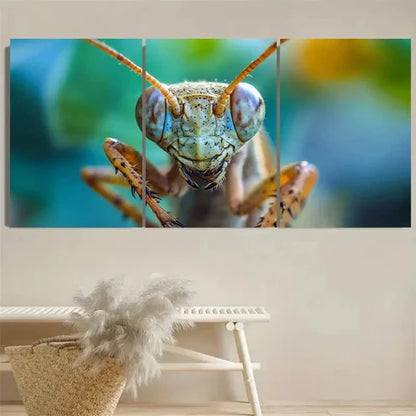 3pcs I Love Insects Wall Art Set Canvas Unframed - High Quality Print 100% Australian Made Wall Canvas - Bella Home Decor
