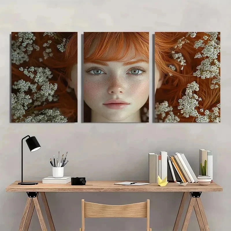 3pcs Order For Anya Cute Beauty Perfect Wall Art Set Canvas Framed 50x70cm - High Quality Print 100% Australian Made Wall Canvas Ready to Hang
