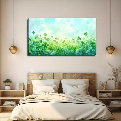 Clover World Decoration Wall Art Canvas Office Home Room Framed 120x60cm