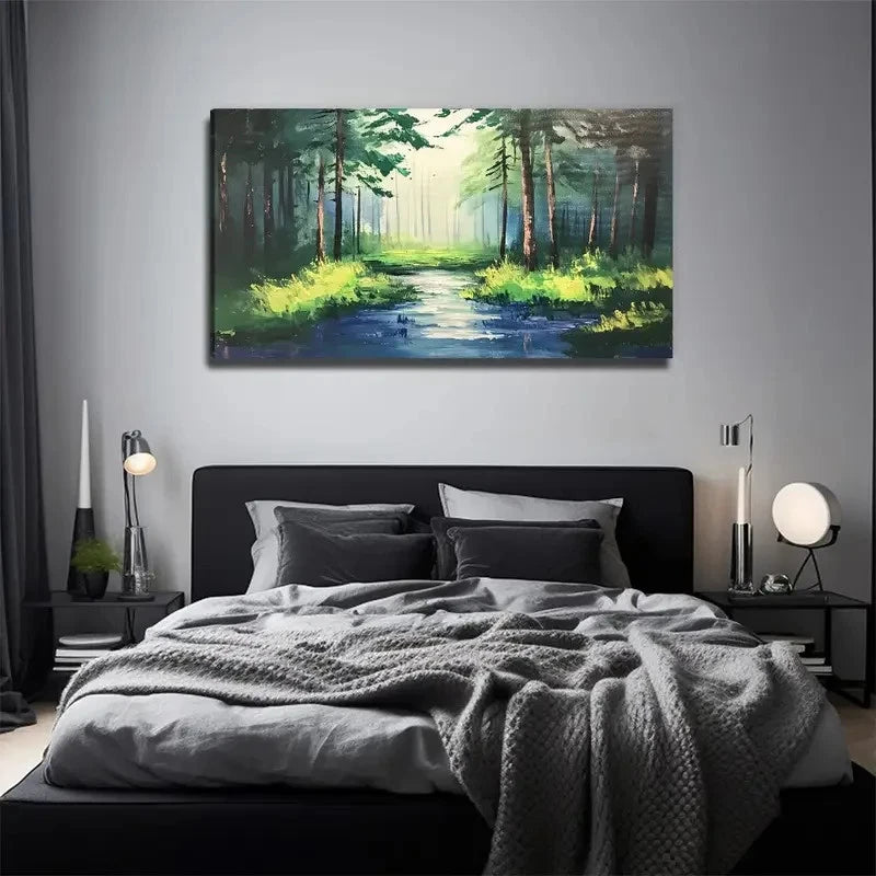 Jungle Creek Perfect Wall Art Canvas Office Home Room Framed 120x60cm