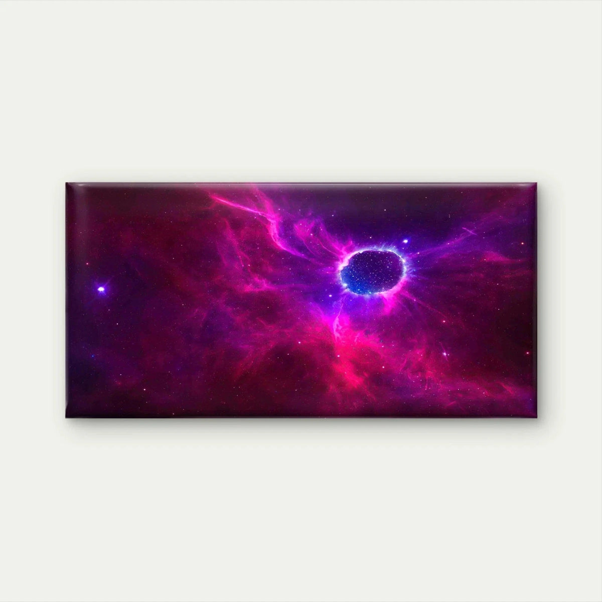 Space Background Realistic Wall Art Canvas Office Home Room Framed 120x60cm