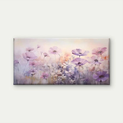 Beautiful Abstract Floral Art Wall Art Canvas Office Home Room Framed 120x60cm
