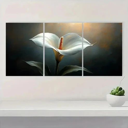 3pcs Modern Nature-Inspired Décor Wall Art Canvas Unframed - Hig0h Quality Print 100% Australian Made Wall Canvas