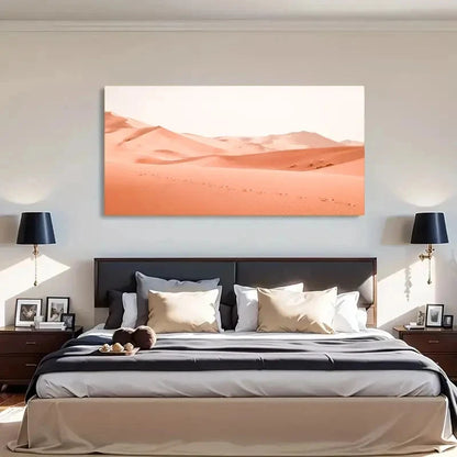 Desert Landscape Contemporary Wall Art Canvas Office Home Room Framed 120x60cm