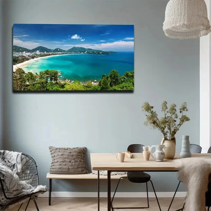 Rio De Janeiro's Long Beach Wall Art Canvas Office Home Room Framed 120x60cm
