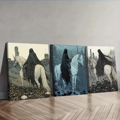 3pcs Lady Liberty Wall Art Canvas Unframed - High Quality Print 100% Australian Made Wall Canvas