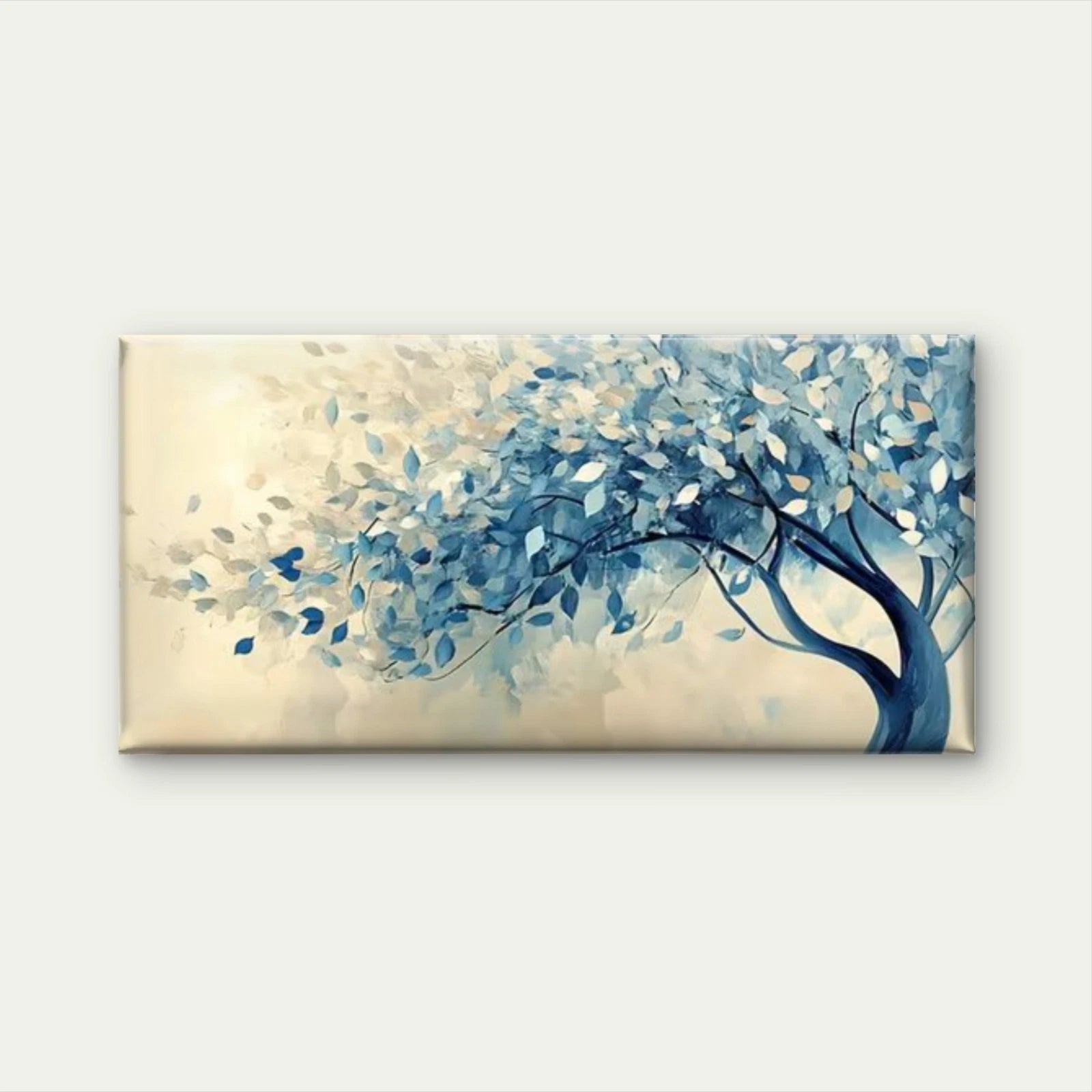 Tropical Beach Sunset with Palm Wall Art Canvas Office Home Room Framed 120x60cm - Bella Home Decor