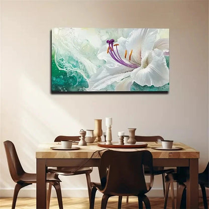 White Foam And Water Ripple Wall Art Canvas Office Home Room Framed 120x60cm