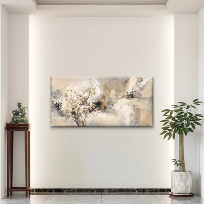 Featuring Branches And Blossoms Wall Art Canvas Office Home Room Framed 120x60cm