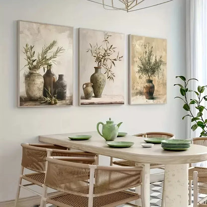 3pcs Modern House Art Wall Art Canvas Unframed - High Quality Print 100% Australian Made Wall Canvas