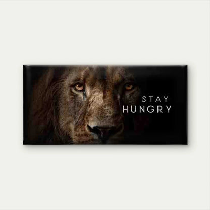 Inspirational Lion Wall Art Canvas Office Home Room Framed 120x60cm