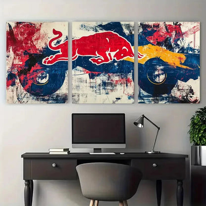 3pcs Spielberg Austria Vintage Design Metal Print Ready to Hang Art - Bella Home Decor