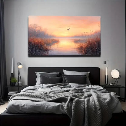 Beautiful Scenery Quiet Life Wall Art Canvas Office Home Room Framed 120x60cm