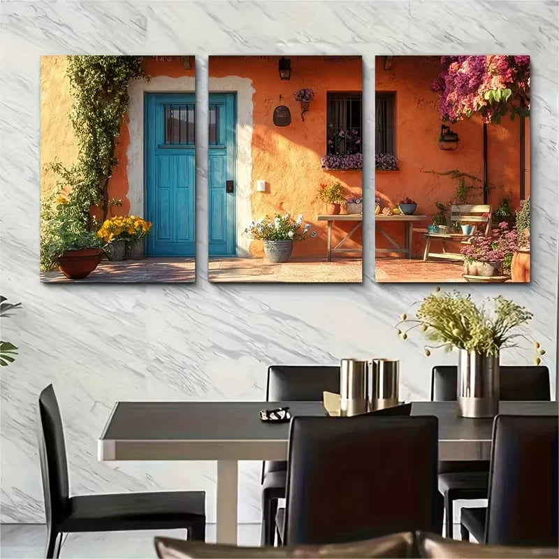 3pcs Abuela'S House Metal Print Ready to Hang Art - Bella Home Decor