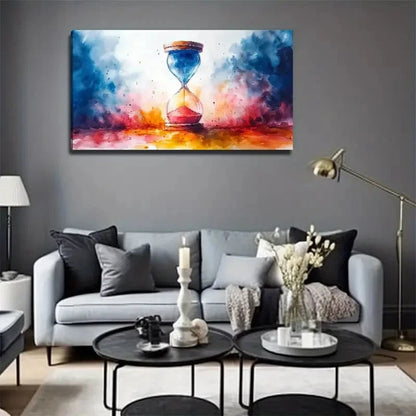 Life'S Drop Bohemian-Inspired Wall Art Canvas Office Home Room Framed 120x60cm
