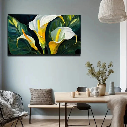 Flowers Worth Tasting Wall Art Canvas Office Home Room Framed 120x60cm