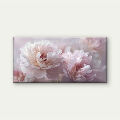 Abstract Pink Flower Wall Art Canvas Office Home Room Framed 120x60cm - Bella Home Decor