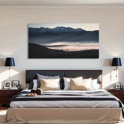 Spring & Winter Season Wall Art Canvas Office Home Room Framed 120x60cm